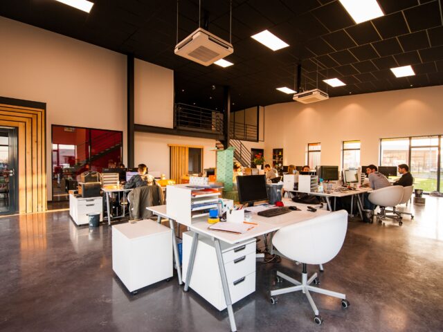 Dedicated offshore staffing team working from a professional office environment supporting construction and engineering companies.